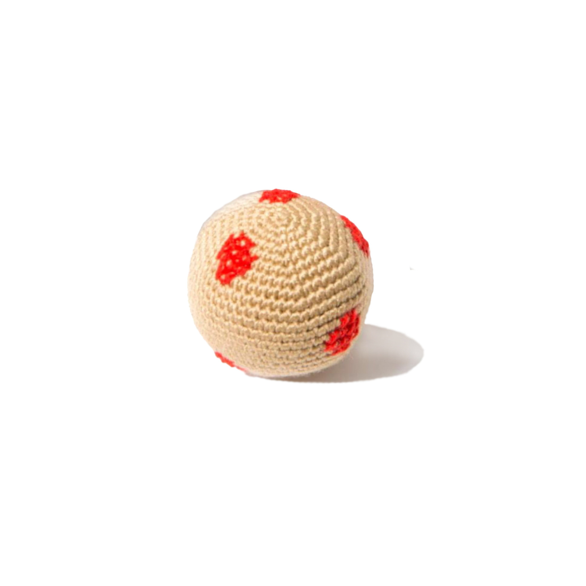 Polka Dot Handmade Dog + Cat Toy